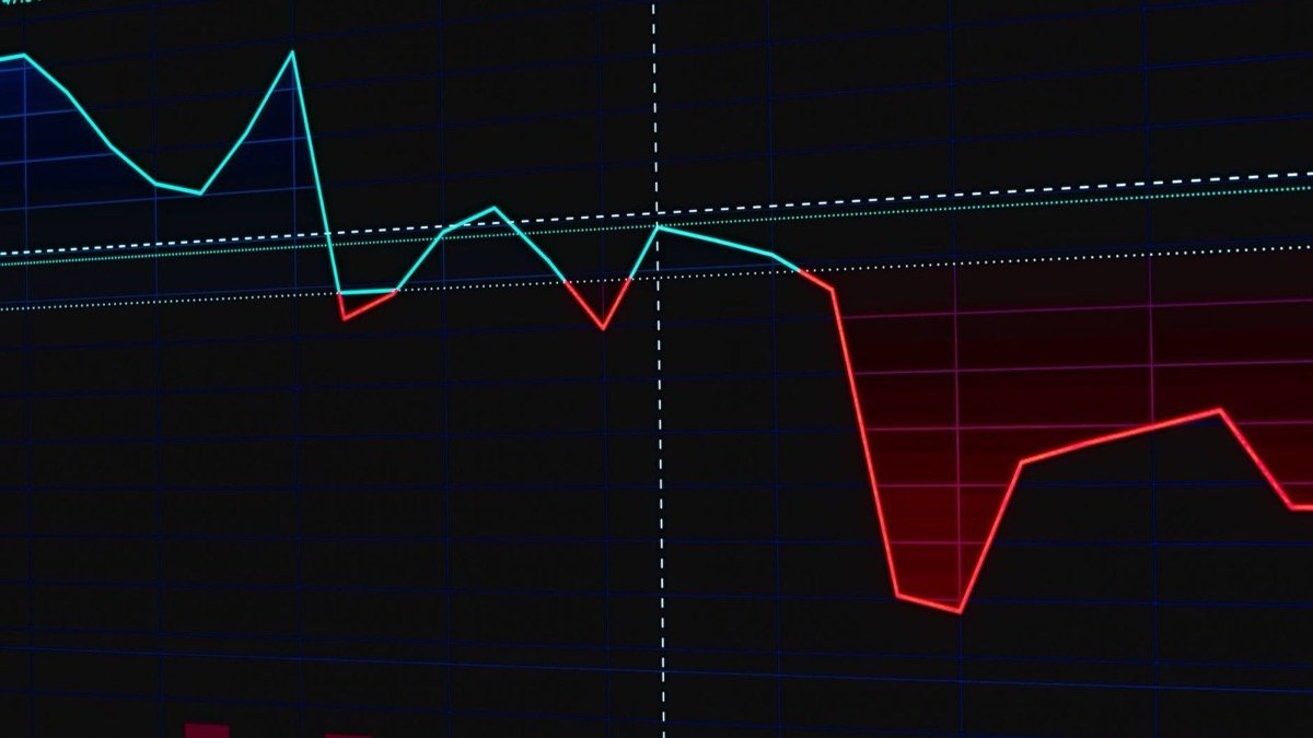 Falling stock-style price chart illustrating the OpenAI Cursor deal ending on November 12