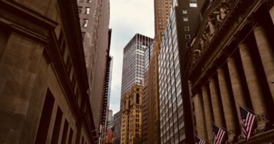 Wall Street in New York, where the Nvidia AI financing structure was arranged