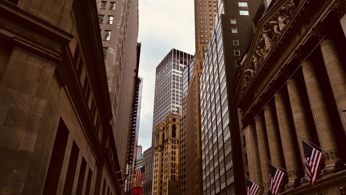 Wall Street in New York, where the Nvidia AI financing structure was arranged