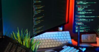 Monitors showing code in a bright workspace, the prompts that fill context windows
