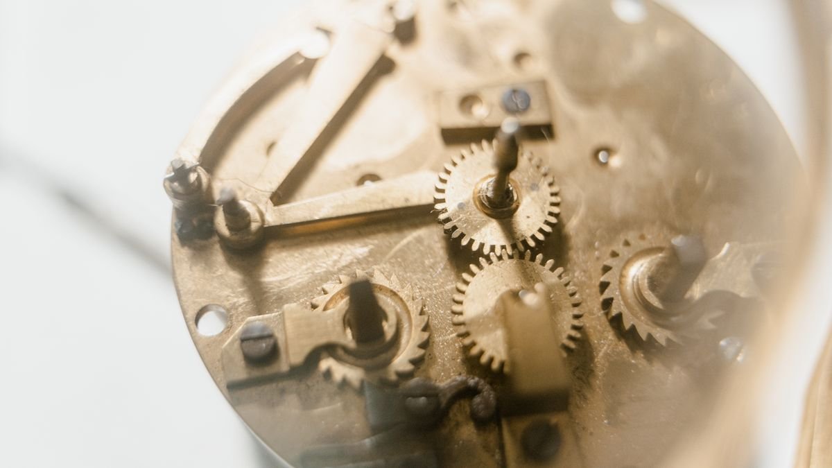 Brass clockwork gears exposed, the mechanism mechanistic interpretability tries to read