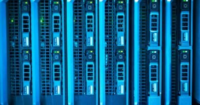 Server rack, illustrating apple's multilingual grpo study across 11 languages.