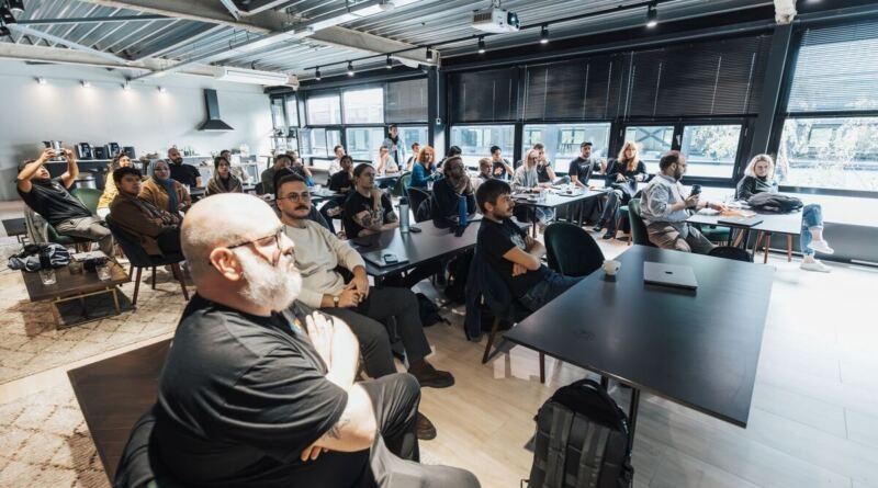 An empty meeting room, illustrating where AI for business pays off and where it stalls.