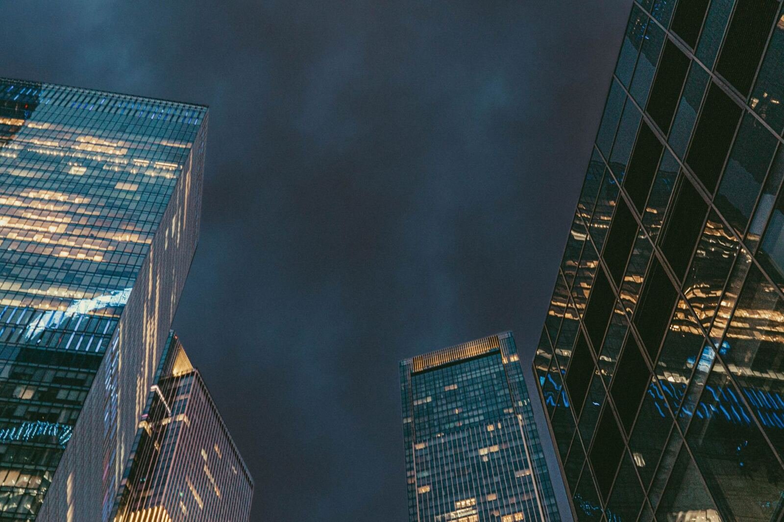 Financial district, illustrating the Wispr Series B raise of $280 million.