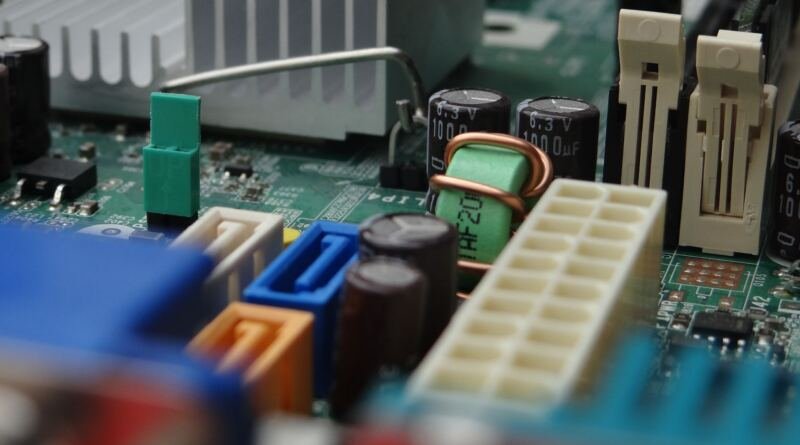 Circuit board, illustrating ai evaluation should work with humans
