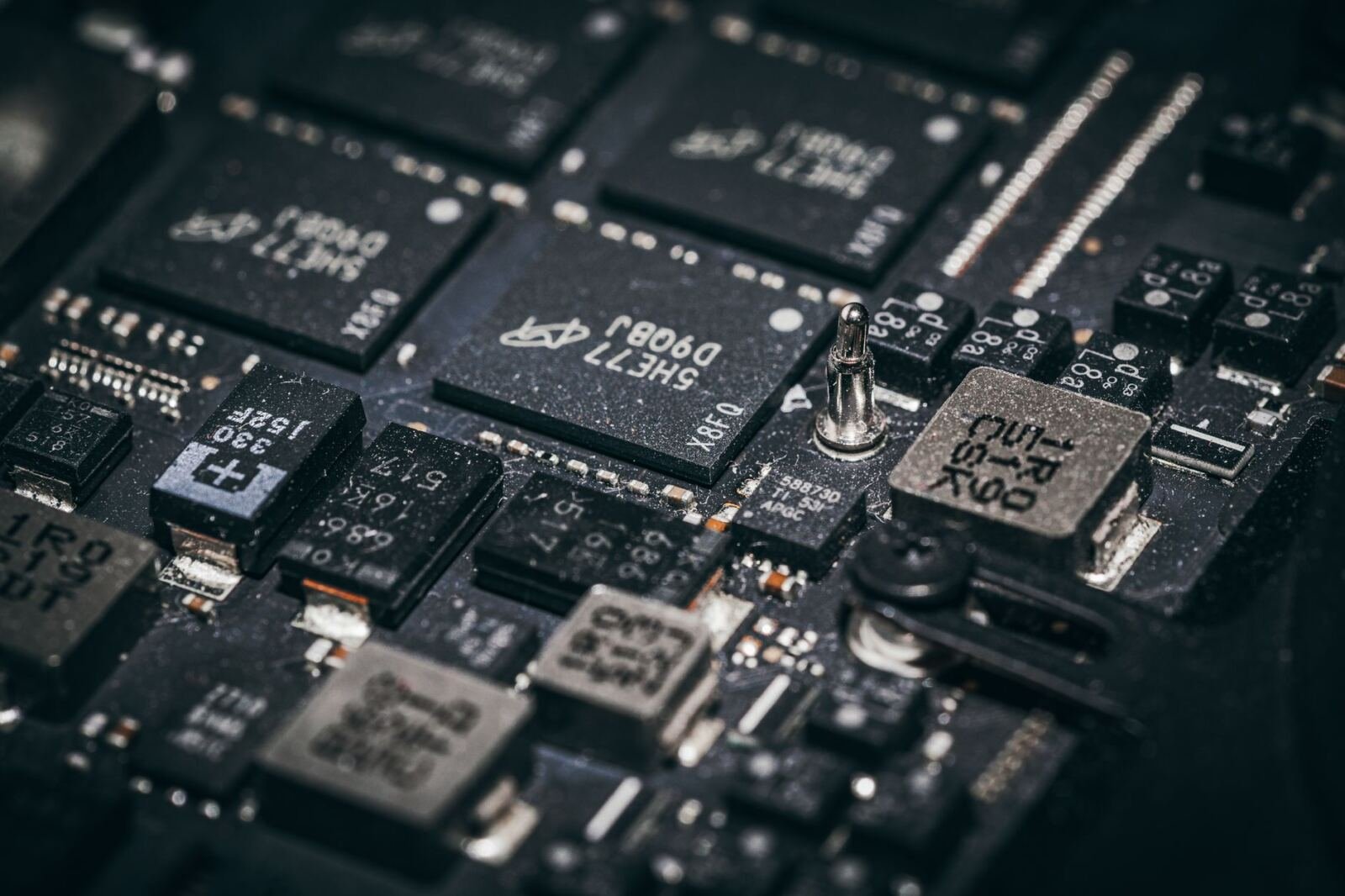 Circuit board, illustrating the openai security overhaul after the hugging face breach.