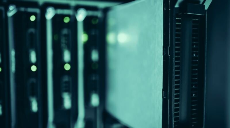 Server rack, illustrating an LLM literature search that found cohorts missed by existing catalogues.