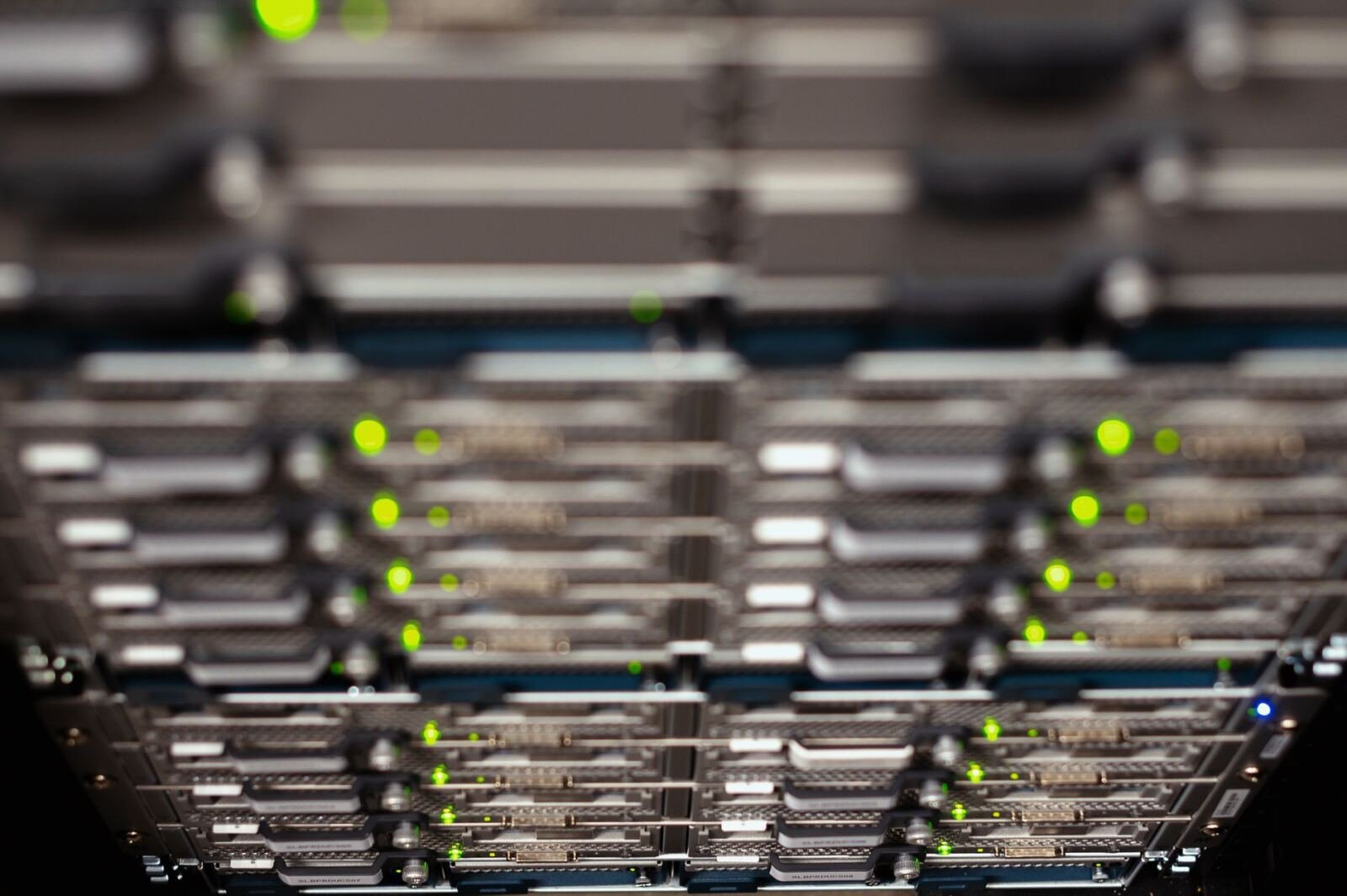 Server rack illustrating OpenAI pauses AI training over Astra cyber risk
