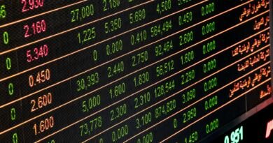 Trading screen, illustrating Anthropic revenue run rate reaching $65 billion.