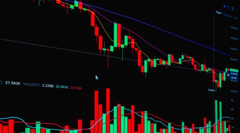 Stock chart, illustrating ai research startup listen labs scrubbed a $1.5b funding round for