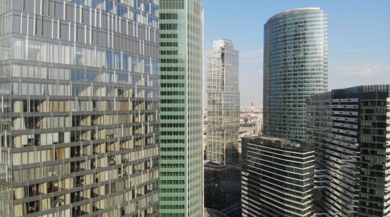 Financial district, illustrating the Boring Company Series D funding round backed by the UAE