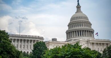 Government building illustrating the Google AI Overviews lawsuit dismissed without prejudice