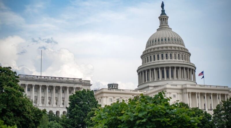 Government building illustrating the Google AI Overviews lawsuit dismissed without prejudice